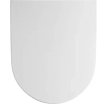 Toilettensitzdeckel in U-Form mit schlichtem Design.