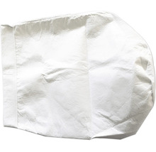 Großer leerer Papiersack für Gartenabfälle oder Bauschutt.