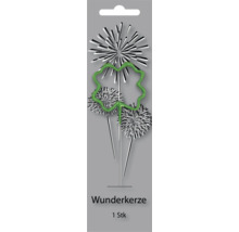 Wunderkerze in Form eines Kleeblatts, 1 Stück