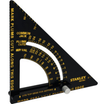 Stanley Metrischer Sparrenwinkel mit Skalen für Dachneigungen und Winkelschnitte inklusive Feststellschraube.