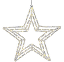 LED-Stern mit Kristalleffekt für die Weihnachtsdekoration