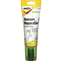 Molto Aussen Reparatur Moltofill Tube, 330 Gramm, fertiger Spachtel für Wände und Mauern im Außenbereich, witterungsbeständig.