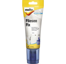 Molto Fliesen Fix 300 Gramm weiß, Tube für die Reparatur und das Verfugen von Fliesen in Bad und Küche, Trockenzeit bis zu 12 Stunden.
