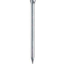 Drahtstift aus verzinktem Stahl mit Senkkopf.