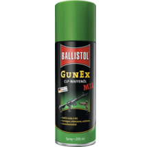 Ballistol GunEx CLP-Waffenöl Spray, 200 Milliliter, NATO-Code S-761, reinigen, schmieren, schützen, geruchsneutral, hergestellt in Deutschland.