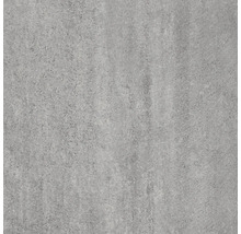 Feinsteinzeug-Fliese in Betonoptik, grau, matte Oberfläche.