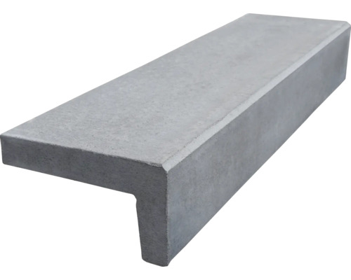 L-Stein aus Beton für den Gartenbau und Treppenbau.