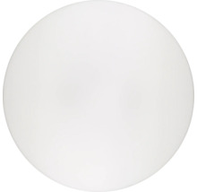 Runde LED-Deckenleuchte in Weiß mit flachem Profil.