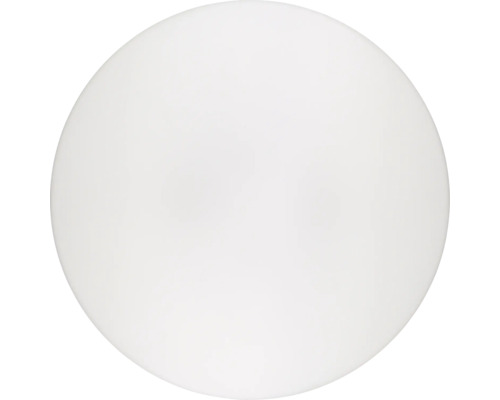 Runde LED-Deckenleuchte in Weiß mit flachem Profil.