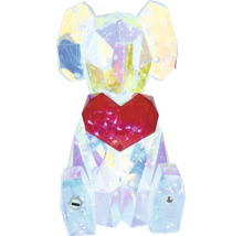 Beleuchtete Tierfigur aus Acryl mit einem Herz