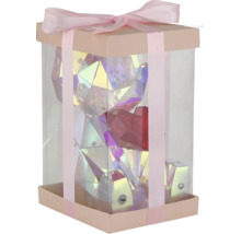 Kristallbär in Geschenkbox mit Schleife