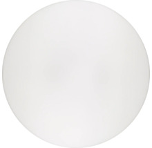 Runde LED-Deckenleuchte oder Wandleuchte mit weißer Abdeckung.
