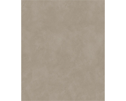 Strukturierte Tapete mit Betonoptik im Farbton Taupe.