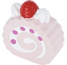 Squishy Biskuitrolle mit Erdbeere und Sahne