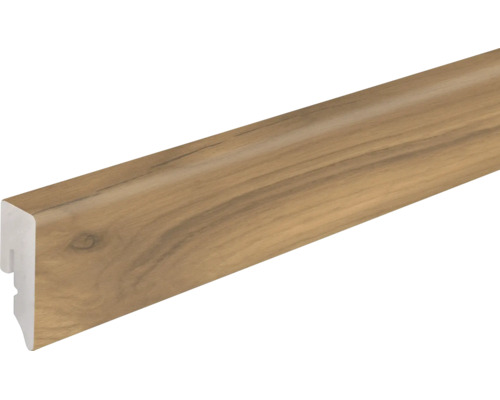 Sockelleiste mit Holzoptik Oberfläche zur Wandverkleidung