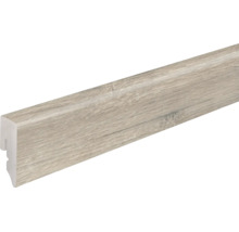 Fußleiste mit Holzoptik Oberfläche zur Wandverkleidung