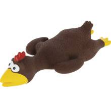 Quietschehuhn aus Latex als Hundespielzeug mit Rassel