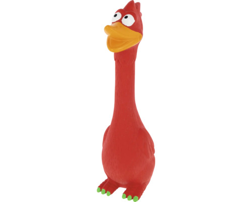 Quietschehuhn aus Latex als Hundespielzeug