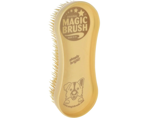 Putzbürste Magic Brush für Hunde mit Aufdruck