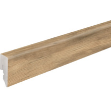Sockelleiste mit Eiche Dekor Oberfläche für den Wandabschluss