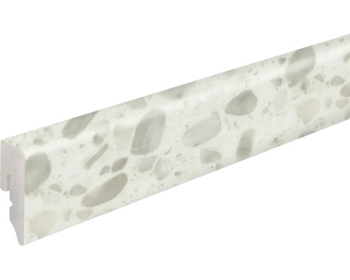 Wandabschlussleiste in Terrazzo Optik für Arbeitsplatten