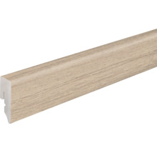 Sockelleiste mit Holzoptik Oberfläche als Wandabschluss für Bodenbeläge