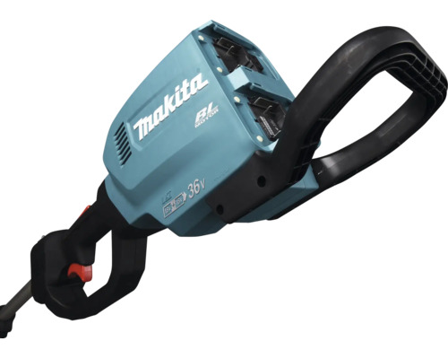 Makita Akku Heckenschere mit bürstenlosem Motor und Zweiunddreißig Volt Leistung.