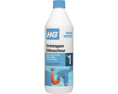 HG Rohreiniger für das Badezimmer, 1000 Milliliter
