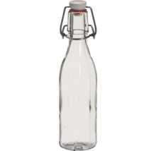 Durchsichtige Glasflasche mit Bügelverschluss zum Aufbewahren von Lebensmitteln