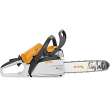 Stihl Motorsäge mit Führungsschiene für Garten- und Forstarbeiten
