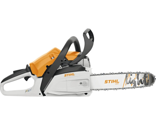 Stihl Motorsäge mit Führungsschiene für Garten- und Forstarbeiten