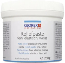 Glorex Inspirations Reliefpaste fein und elastisch in der 250 Gramm Dose