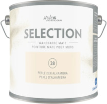 Stil Color Selection matte Wandfarbe Perle der Alhambra in einer Farbeimerverpackung