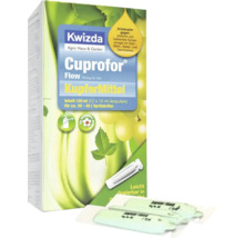 Kwizda Cuprofor Flow Kupfermittel 120 ml Packung mit 12 Ampullen zur Bekämpfung von pilzlichen und bakteriellen Erregern im Garten.