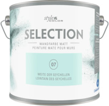 Dose mit matter Wandfarbe von StyleColor Selection in der Nuance Weite der Seychellen.