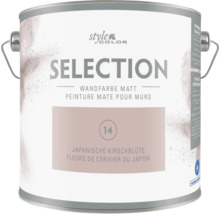 Dose Style Color Selection Wandfarbe matt im Farbton Japanische Kirschblüte mit Tragegriff