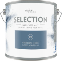 Dose Style Color Selection Wandfarbe matt Farbton Norwegens Fjorde