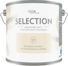 Eine Dose Style Color Selection Wandfarbe matt Nummer 37 Entdecker der Welt mit Tragegriff