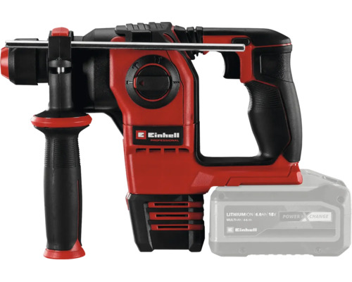 Einhell Professional Akku Bohrhammer mit 18 Volt Lithium Ionen Akku Power X Change