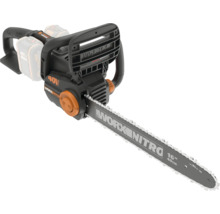 Worx Nitro Akku Kettensäge 40 Volt mit 40 Zentimeter Schwertlänge für Gartenarbeiten