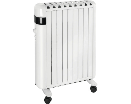 Mobiler Ölradiator mit Rollen zur flexiblen Beheizung von Innenräumen