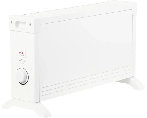 Elektrischer Konvektor Heizgerät mit Thermostat und zwei Heizstufen für eine effiziente Raumbeheizung