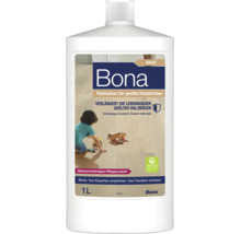 Bona Refresher für geölte Holzböden in der 1 Liter Flasche für matte Optik und Verschleißschutz bei geölten Parkett- und Holzböden.