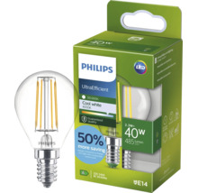 Philips LED Filament Tropfenlampe E14 2,3 Watt 485 Lumen 4000 Kelvin UltraEfficient