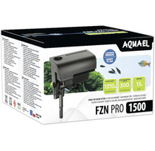 Aquael FZN PRO 1500 Aquarien Rucksackfilter zur Wasserreinigung in einer Verpackung.
