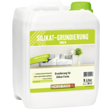 Kanister Silikat-Grundierung für innen, 5 Liter, zur Verfestigung mineralischer Untergründe und Regulierung der Saugfähigkeit, Hornbach Logo