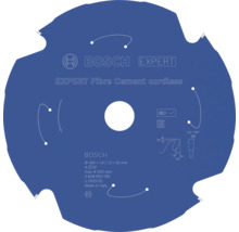Bosch Expert Fibre Cement Cordless Kreissägeblatt mit 160 Millimeter Durchmesser für Akku Handkreissägen zum Schneiden von Faserzementplatten.