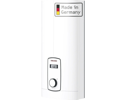 Stiebel Eltron elektronischer Durchlauferhitzer mit Display und Temperaturregler made in Germany