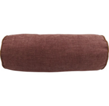 Nackenkissen in runder Rollenform mit strukturierter Oberfläche.