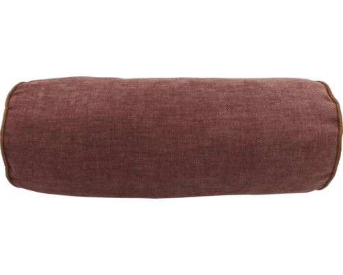 Nackenkissen in runder Rollenform mit strukturierter Oberfläche.